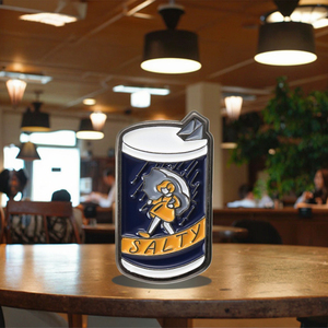 เข็มกลัดโลหะรูปการ์ตูนรูปเบียร์กระป๋องที่สร้างสรรค์เข็มกลัดรูปสัตว์และรูปกีฬาที่ใช้รังสียูวี - Product Image 2