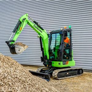 LiuGong 9027FE Electric Excavator 2.75 Ton Zero Fuel Costs 20.6kWh <b>Battery</b> 1.5H Fast Charge 0.08m3 Bucket Compact Micro Digger - Product Image 5