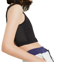Soutien-gorge de compression respirant en jersey pour femme, style bandage avec fermeture éclair latérale, tailles S-5XL, contrôle ferme