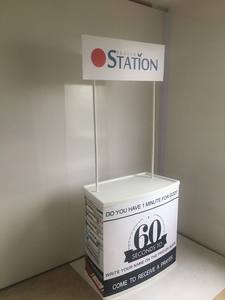 ตารางส่งเสริมการ<span class=keywords><strong>ขาย</strong></span>พลาสติก ABS แบบพับได้สำหรับการโฆษณาสำหรับกิจกรรมและแคมเปญการตลาด - Product Image 4