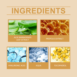Crema Facial de <span class=keywords><strong>Aloe</strong></span> <span class=keywords><strong>Vera</strong></span> y Propóleo de Marca Privada con Miel, Hidratante, Cuidado Facial Diario para una Piel Suave, Lisa y Flexible - Product Image 5