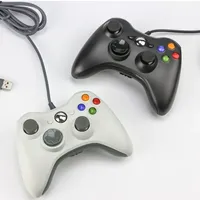 Pengontrol Kabel USB untuk Xbox 360, Pengontrol Game PC, Joystick Genggam, Gamepad untuk Windows, Kontrol Xbox