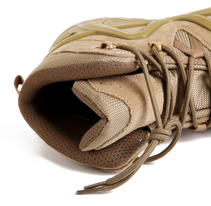 Botas TSB07 Marrones Talla 39-46, Botas Tácticas Largas Resistentes, Botas de Camuflaje hasta el Tobillo - Product Image 3