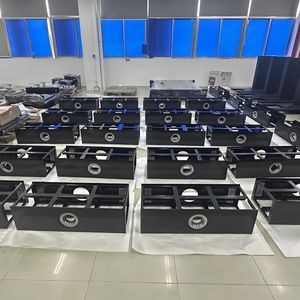 Màn hình LED hai mặt 8 lớp điều khiển thông minh Màn hình xoay cơ học xoay 360 ° - Product Image 2