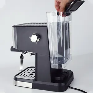 איטלקית ULKA משאבת מכונת קפה אספרסו קפוצ 'ינו עם 1.5L נשלף מים טנק לשימוש בבית קפה חנות