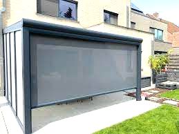 Stores enrouleurs automatiques rétractables à fermeture éclair <span class=keywords><strong>pour</strong></span> l'<span class=keywords><strong>extérieur</strong></span>, stores d'ombrage <span class=keywords><strong>pour</strong></span> <span class=keywords><strong>véranda</strong></span> et écrans de maison - Product Image 5