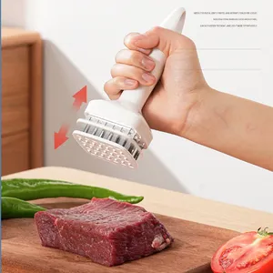 <span class=keywords><strong>Appareil</strong></span> à brocher automatique en acier inoxydable à 24 aiguilles pour viande, brochettes de viande, cuisine, <span class=keywords><strong>steak</strong></span>, tendons cassés, dispositif de perforation aromatisé - Product Image 5