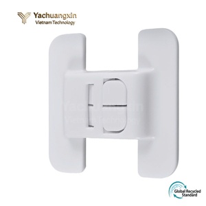 Verrou de fenêtre sans perçage, auto-adhésif, à fixation rapide, boucle de sécurité pour réfrigérateur, tiroir, armoire, verrou de sécurité pour porte d'armoire en PP - Product Image 2