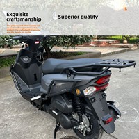 SYM 125 Pare-chocs anti-chute en acier carbone neuf, accessoires pour moto, barre de protection du pot d'échappement et barre anti-chute arrière