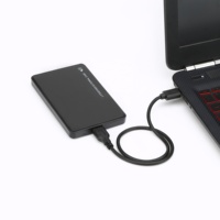Case per Disco Rigido Esterno USB 3.0/2.0 5Gbps 2.5 Pollici, Box per HDD SATA Esterno per PC e Laptop