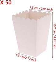 Emballage de service de frites de poulet jetables personnalisées pour salade de frites gobelets en papier kraft inclinés pour charcuterie