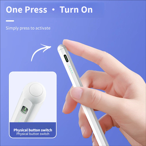 ปากกา Capacitive รุ่น 603 สำหรับ iPad 2018 ขึ้นไป รองรับ iOS 12.2 ขึ้นไป พร้อมระบบ Active Magnetic Stylus ป้องกันการสัมผัสโดยฝ่ามือ รองรับการเอียง ชาร์จผ่านพอร์ต Type C  สามารถเปลี่ยนหัวปากกาได้ - Product Image 5