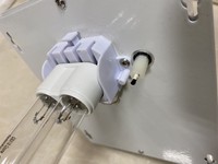 Lampe UV purificateur d'air à lumière ultraviolette UVC 18 watts avec ion négatif
