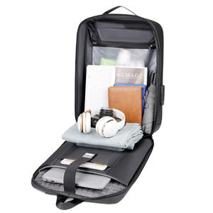 Sac à dos de moto imperméable pour ordinateur portable de 18 pouces, sac à dos de moto à coque rigide, serrure à code pour jeux - Product Image 4