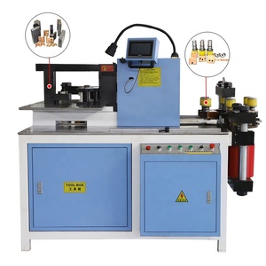 Barra de bus de cobre de alta calidad <span class=keywords><strong>DESG</strong></span> tres en uno 303/503/803 máquina punzonadora de corte por doblado de barra combinada - Product Image 2