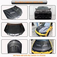 Capot en fibre de carbone pour Lamborghini URUS 2018-2022, couvre-capot moteur avant, kits de carrosserie URUS