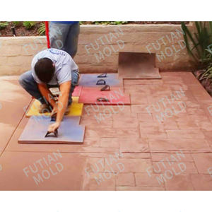 Molde para Pisos de Cemento <span class=keywords><strong>Impreso</strong></span> de <span class=keywords><strong>Colores</strong></span>, Moldes de Estampado de Concreto Artísticos con Múltiples Estilos, Molde para Impresión de <span class=keywords><strong>Pavimento</strong></span> - Product Image 4