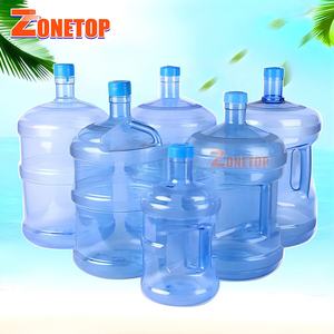 Hoge Kwaliteit 5 Gallon 18 L 18.9 Ltr 19 Liter 19ltr 20 Liter 20 Liter 5 Gallon Pet Pc Plastic Drinkwaterfles Met Handvat