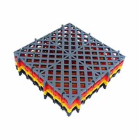 Baldosas de PVC entrelazadas de alta resistencia para pisos de garaje, antideslizantes e impermeables para talleres y almacenes