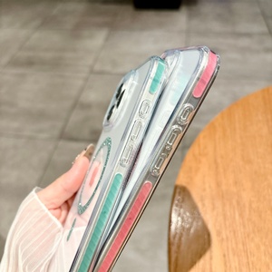 Coque magnétique anti-chute pour iPhone 16 Pro Max et iPhone 17 Pro Max avec poudre scintillante effet étoilé - Product Image 1