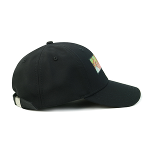 Haute qualité broderie <span class=keywords><strong>la</strong></span> <span class=keywords><strong>cène</strong></span> patch casquette de baseball en gros boucle en métal noir 6 panneau papa chapeau - Product Image 4