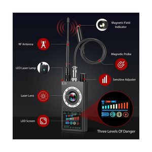 เครื่องตรวจจับสัญญาณ GPS K19,เครื่องค้นหาอุปกรณ์ดักฟังเครื่องตรวจจับอินฟราเรดอัจฉริยะใหม่อุปกรณ์ป้องกันการฟัง - Product Image 3