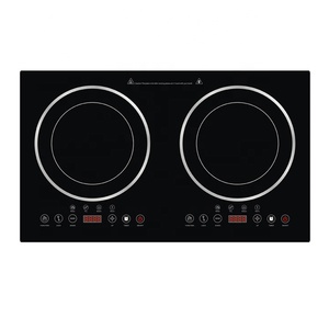 2021 Đức Chất Lượng 2 Burner Bếp Cảm Ứng/Cooktop/Bếp/Linh Kiện, Real 5000W Hai Burner Thông Minh Bếp Cảm Ứng - Product Image 1