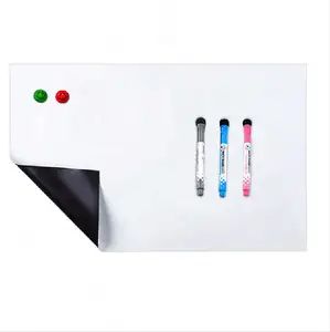 Soft Rubber Dry Erase Weiße Wand Magnet platte Whiteboard Für Kühlschrank, Schreibtafel Mit Kühlschrank Magnetisch