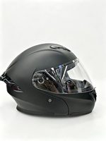 Casque de moto intégral FGN, avec visière solaire intégrée, casque de moto pour la conduite sur route pour adultes