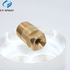 Buse de pulvérisation à jet complet en acier inoxydable 304/laiton, 90/120 degrés, 1/4 HH, ronde, pleine puissance, à cône plein - Product Image 3