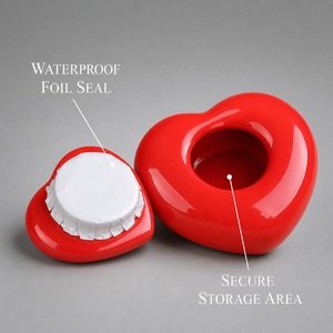 Guci Kenangan Keramik Biodegradable Ramah Lingkungan Modern Buatan Tangan, Bentuk Tetesan Air, Tahan Air, Aman untuk Manusia dan Hewan Peliharaan, untuk Abu Kucing Anjing, Pemakaman - Product Image 6