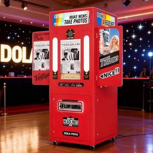 Machine de cabine de distributeur automatique de photos de style vintage <span class=keywords><strong>selfie</strong></span> avec Offre Spéciale de mise en page old-school - Product Image 1