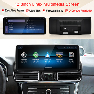 Pantalla STWEI de 12.8'' 2400*900 HD con Carplay y Android AUTO para Mercedes Benz GLE <span class=keywords><strong>GLS</strong></span> W166 X166 2015-2019, Reproductor de Radio para Auto, Estéreo BT - Product Image 3
