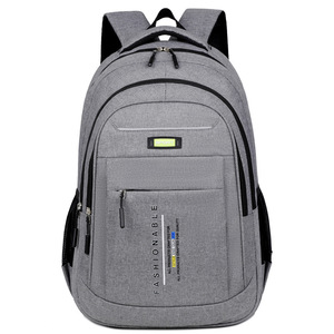 Laptop <b>Backpack</b> 16 Inch <b>Large</b> Capacity Unisex Gray Business Travel School Bag - Product Image 1