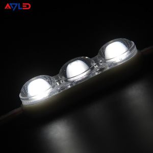 Haute efficacité SMD 2835 3LEDs 12V Modules LED d'injection 0.72W 7100K étanche extérieur pour les signes de lettres de canal IP67 Note - Product Image 1