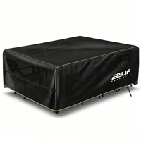 Housses de protection durables et imperméables pour meubles d'extérieur, résistantes aux déchirures, avec aérations respirantes pour patio et jardin