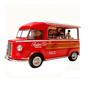 Commercial Mobile Food Truck for Bakery Crepe Coffee Fast Food Petrol - Product Image 1