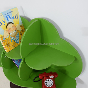 Estantería de Madera para Niños con Forma de Árbol, Estante de Almacenamiento y Exhibición para Interiores - Product Image 4