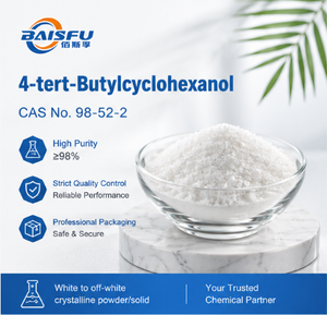 4-tert-Butilcicloesanol CAS 98-52-2 PTBCH Patchone Intermedio per Fragranze e Cura Personale Alta Purezza 98% - Product Image 1