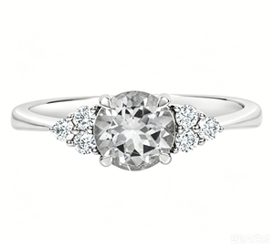 Anillo de <span class=keywords><strong>Morganita</strong></span> Baguette de 2 Quilates con Certificado IGI, D VS1 CVD, Oro de 18K, Joyería Elegante para Novia - Product Image 2