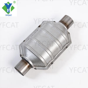 三元触媒コンバーター触媒OBD EURO <span class=keywords><strong>3</strong></span>/4/5車の排気ユニバーサル触媒コンバーター - Product Image 4