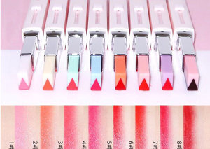 Custom Makeup 2in1 Mirror Finish Lipstick Glossy <b>Lip</b> Glaze Plumping Hydrating Fuller Lipstick Long Lasting Waterproof Lipstick - Product Image 4