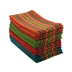 100% Cotton Kitchen Towels Quick-Dry Woven Linen Pack of 12 for Home Hotels Restaurants for Salsa and Golf - Product Image 1
