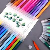 Vente en gros de stylos fluorescents à craie liquide 12/24/36/48 couleurs avec logo personnalisé Ensemble de stylos marqueurs