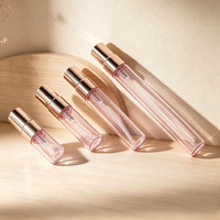 Flacon vaporisateur fantaisie LZ Pack Rouge Noir Rose Or 2ml 3ml 5ml 10ml en verre pour échantillon de parfum, atomiseur testeur, emballage d'huile