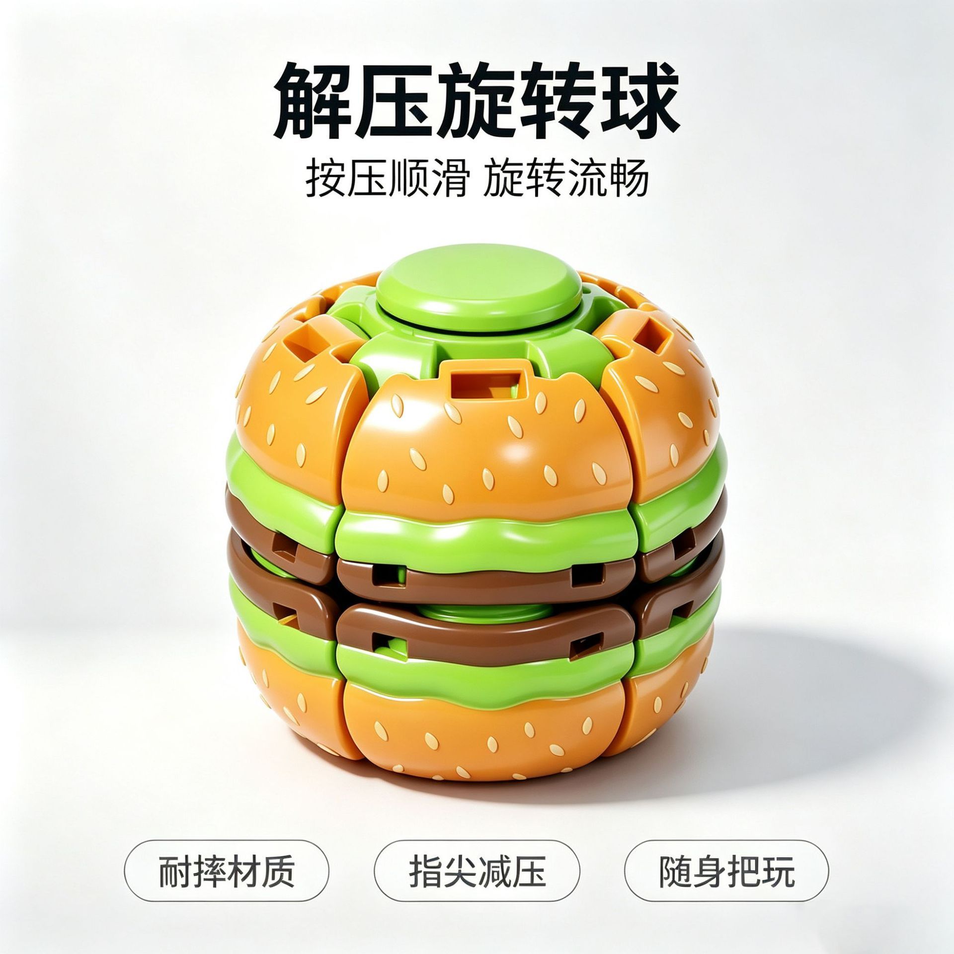 [Moldeado por inyección] Estilo hamburguesa