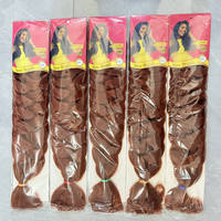 BELEZA 30 #     Extensions per capelli afro Yaki grandi ed economiche, con texture naturale, da 82 pollici, 165g, per trecce e dreadlock africani