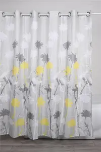 Cortinas de ducha impermeables para decoración de baño, productos de tela de poliéster estampados a medida