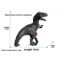   Jouet dinosaure Triceratops Tyrannosaurus Rex en PVC, modèle solide de simulation, identique au film, jouet unisexe pour enfants de 4 à 6 ans et 12 ans et plus
