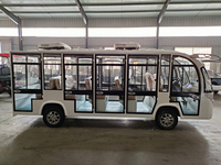 Minibus touristique électrique de batterie de la puissance 14 passagers de la puissance 72V de l'usine chinoise Bus et voiture de long kilométrage